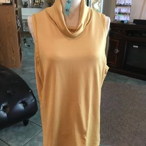 Stretch Lycra top with cowl neck